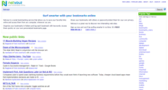 Desktop Screenshot of netvouz.com